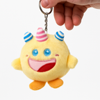 Happy Monster Plush Keychain