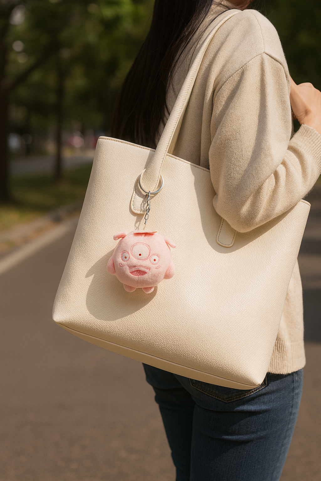 Chic Happy-Monster Bag Charm
