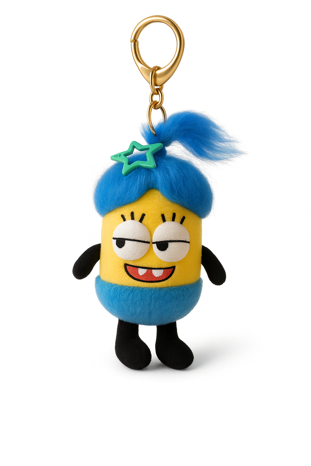 Weird Patty Plush Keychain with Mini Hair Kit
