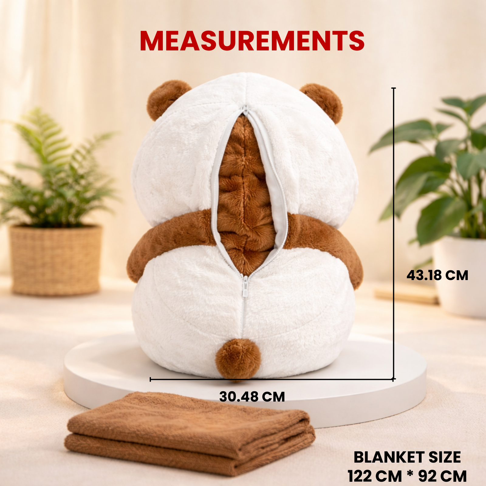 Kai – The Pocket Panda Plush Soft Toy + Blanket
