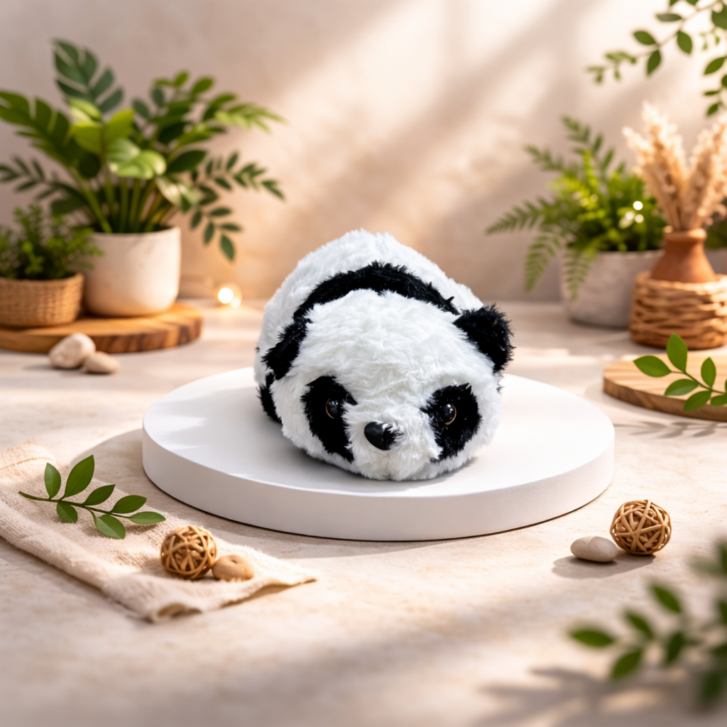 Flippos – The Reversible Panda + Red Panda Plush Soft Toy