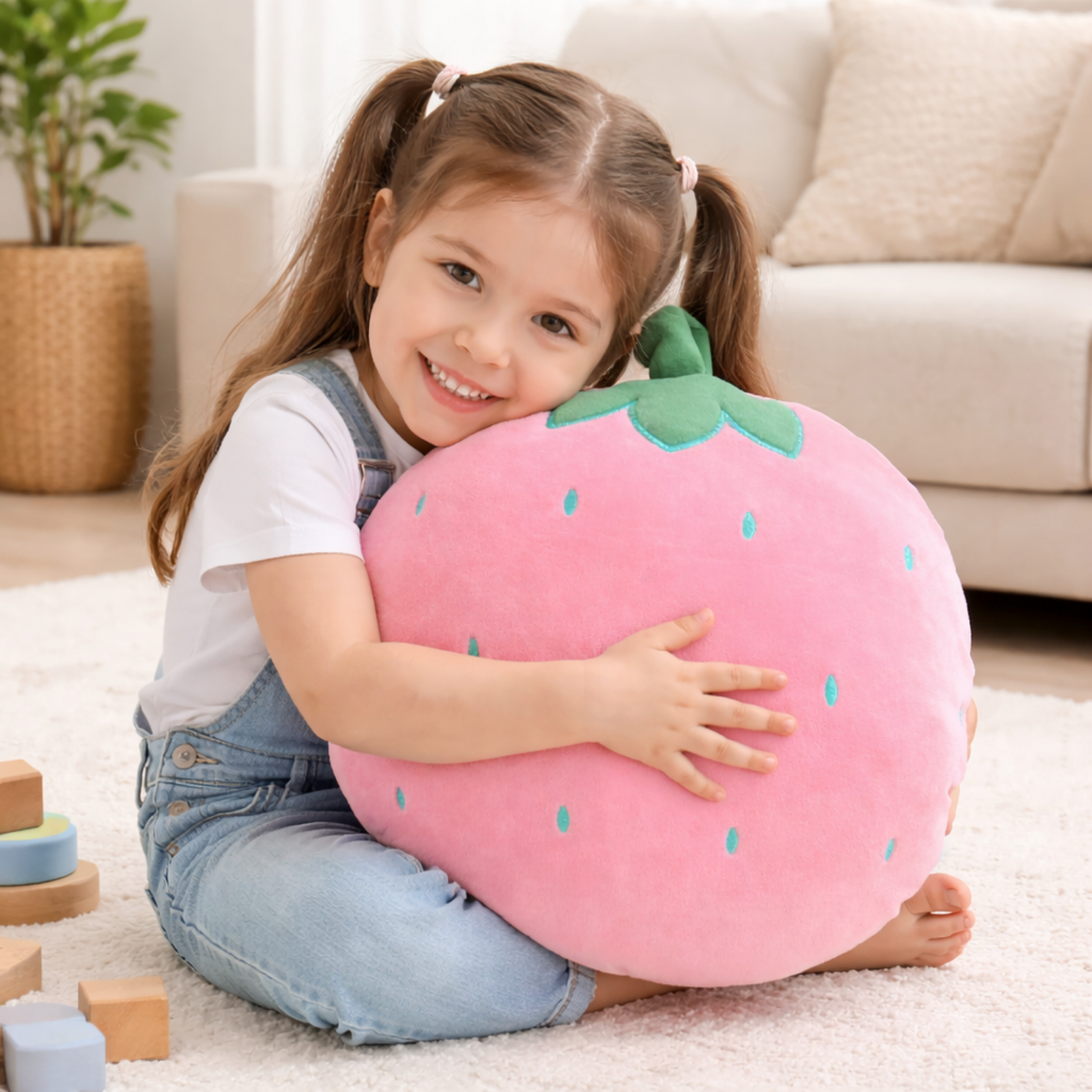 Berry – The Sweet Strawberry Plush Soft Toy + Blanket