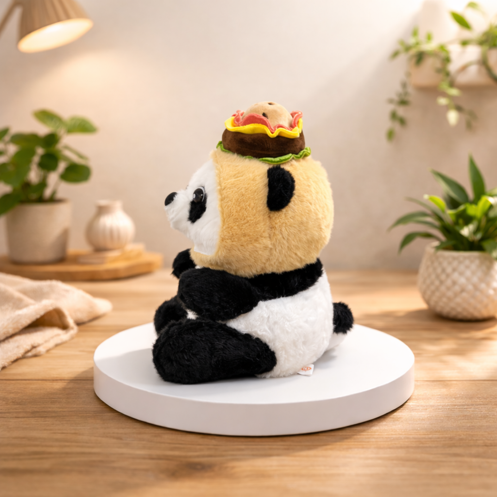 Buns – The Burger Panda Plush Soft Toy