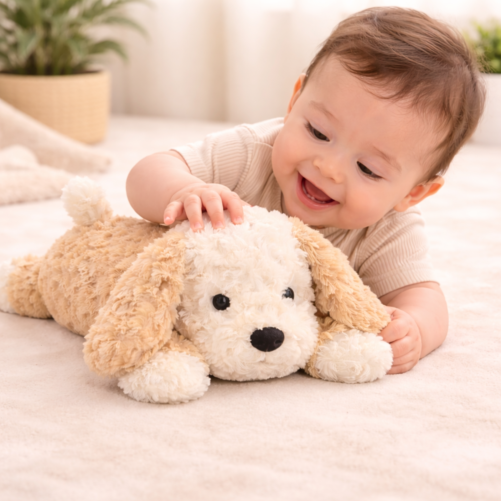 Buddy – The Sleeping Dog Plush Soft Toy