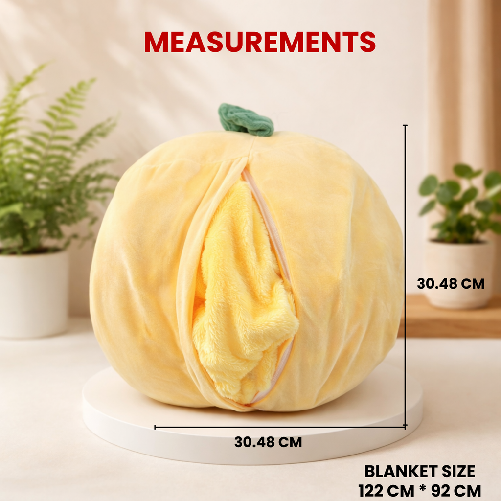 Piney – The Tropical Pineapple Plush Soft Toy + Blanket
