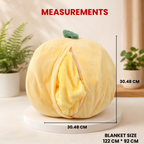 Piney – The Tropical Pineapple Plush Soft Toy + Blanket