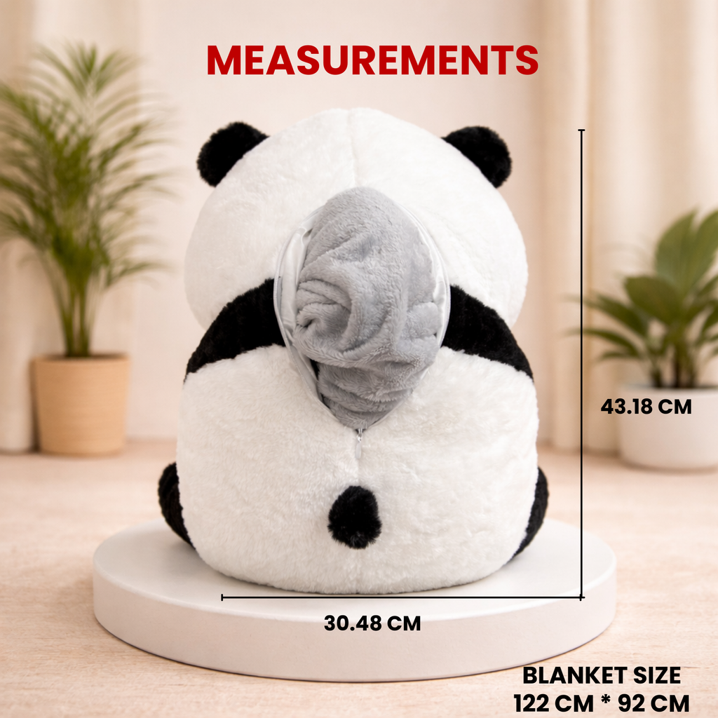 Kai – The Pocket Panda Plush Soft Toy + Blanket