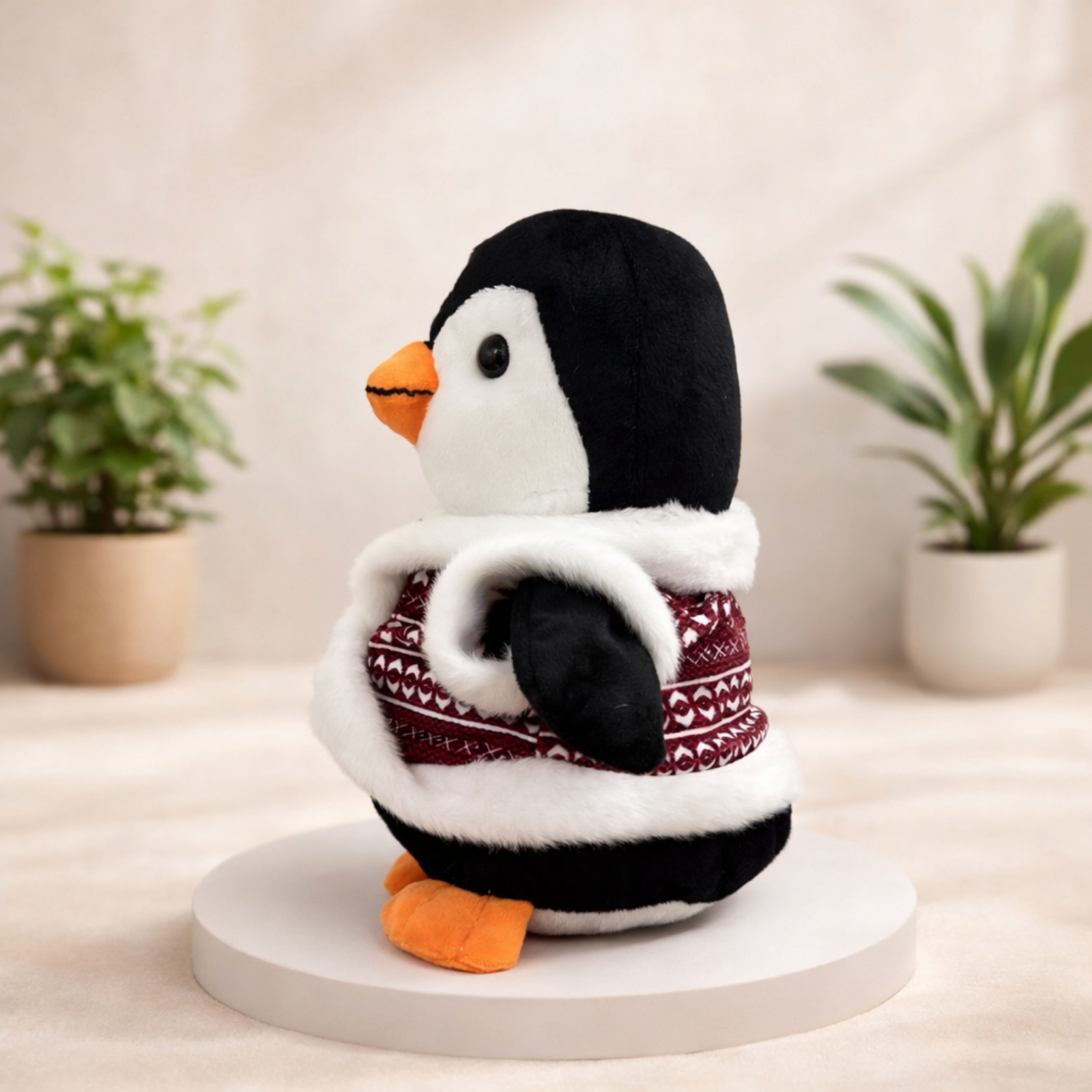 Hugsy – The Winter Penguin Plush Soft Toy