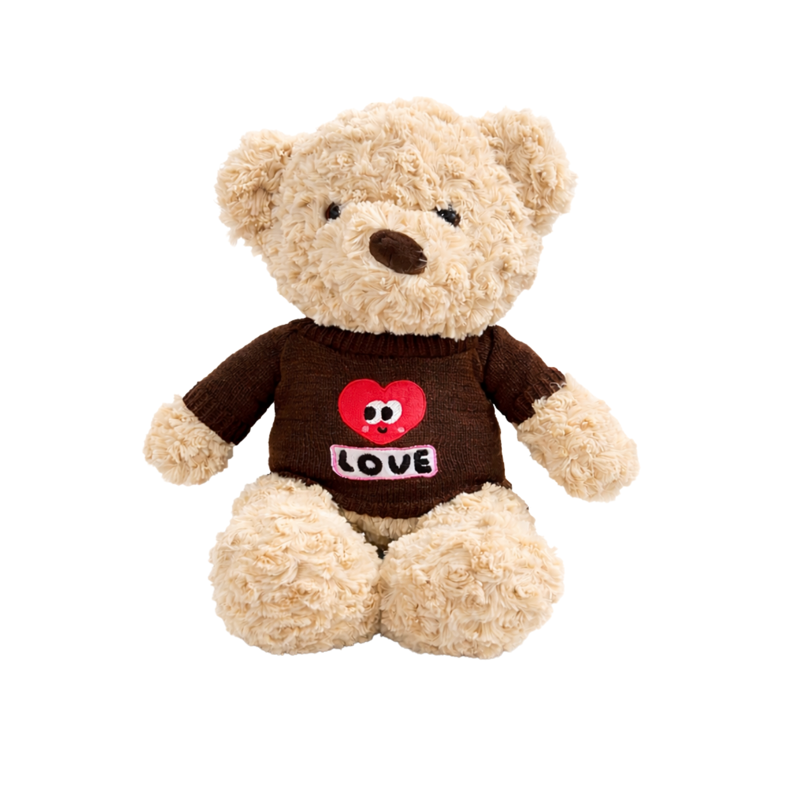 Hugo – The Crochet Love Sweater Bear Plush Soft Toy