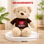 Hugo – The Crochet Love Sweater Bear Plush Soft Toy