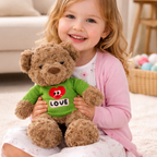 Hugo – The Crochet Love Sweater Bear Plush Soft Toy