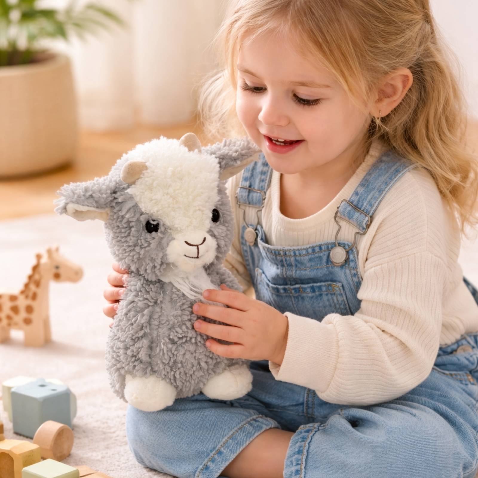 Maple – The Fluffy Sheep Plush Soft Toy