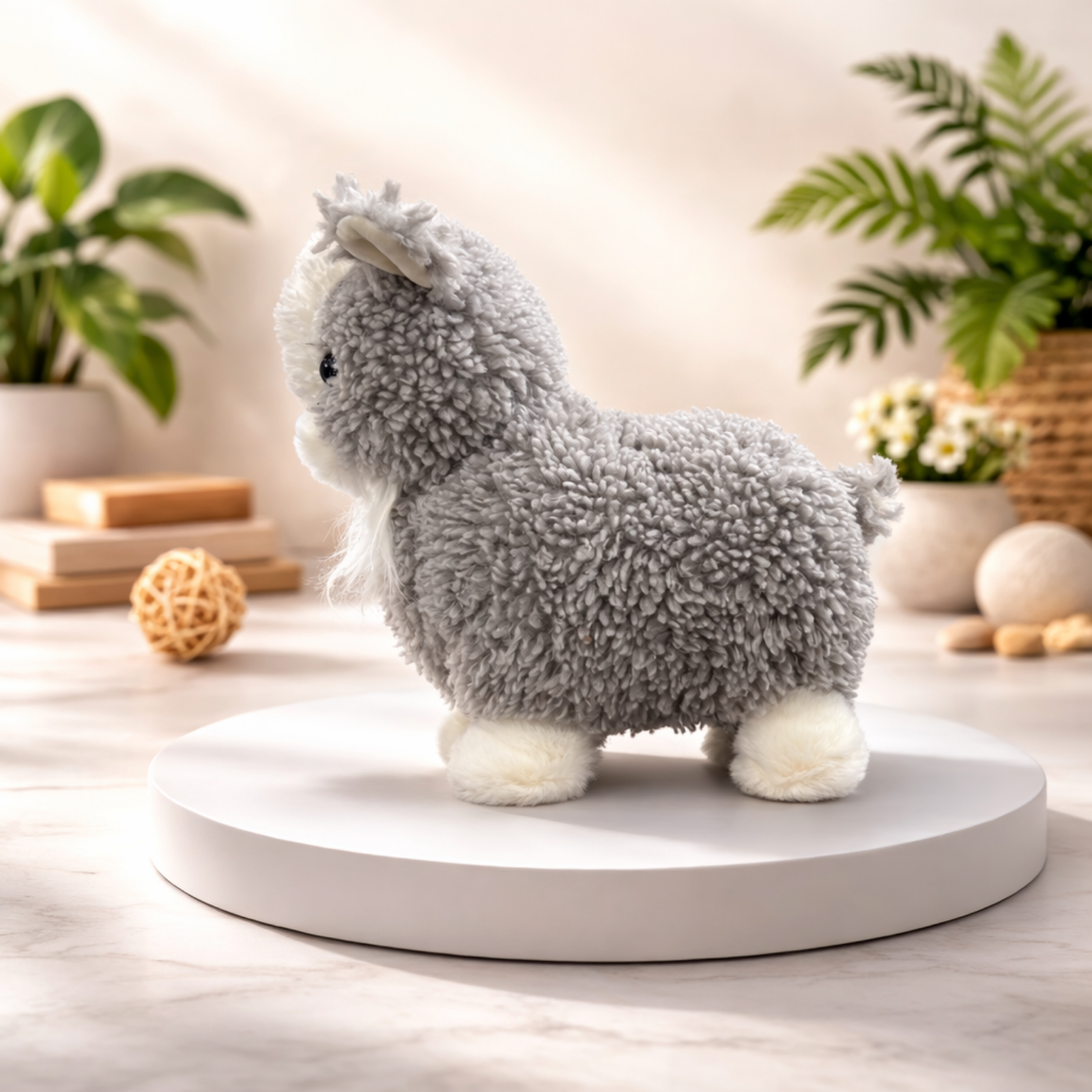 Maple – The Fluffy Sheep Plush Soft Toy