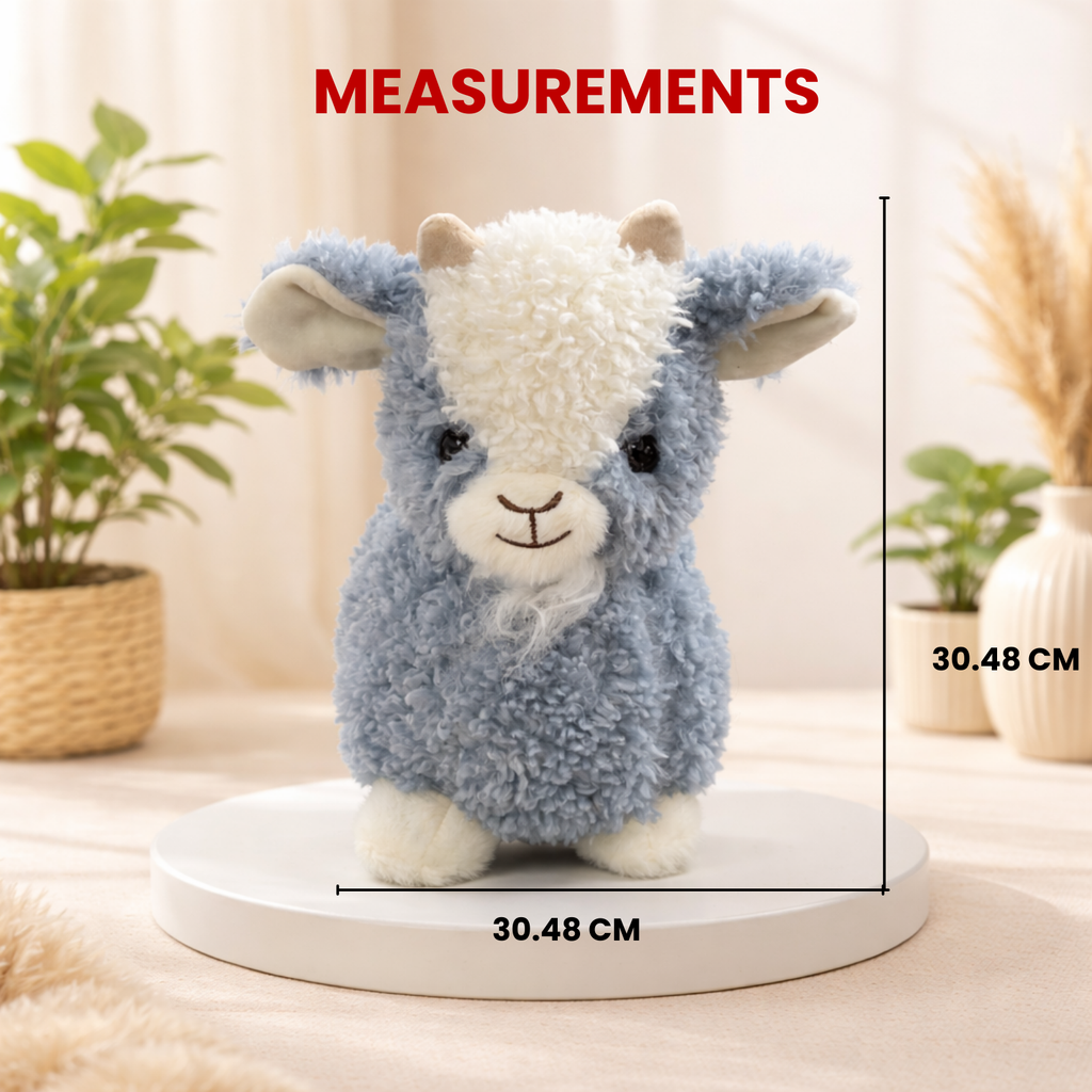 Maple – The Fluffy Sheep Plush Soft Toy