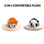 Flippos – The Reversible Panda + Red Panda Plush Soft Toy