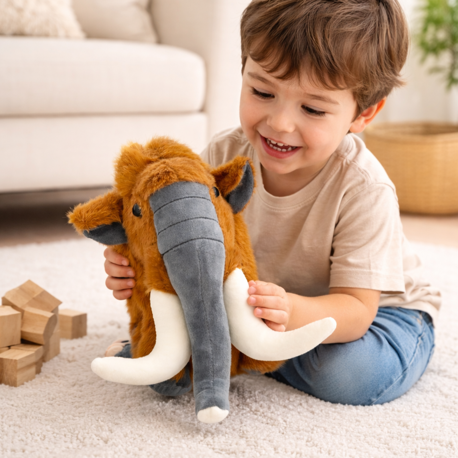 Terra – The Classic Mammoth Plush Soft Toy