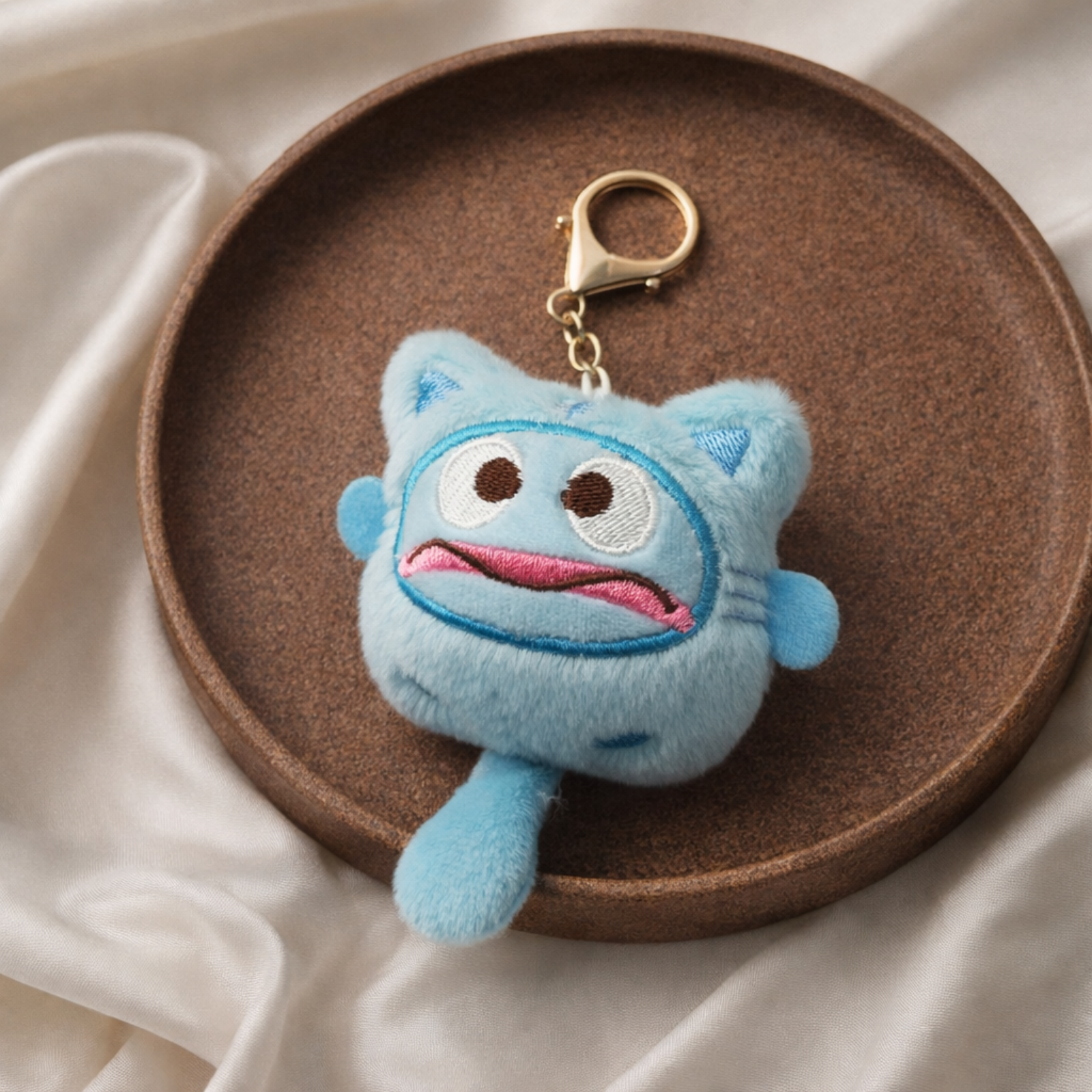 Blue Popsicle Plush Bag Charm