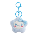 Blue Star Plush Bag Charm with Blue Bow