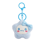 Blue Star Plush Bag Charm with Blue Bow