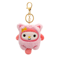 Pink Popsicle Plush Bag Charm