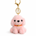 Puppy Plush Keychain with collar