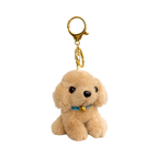 Puppy Plush Keychain with collar