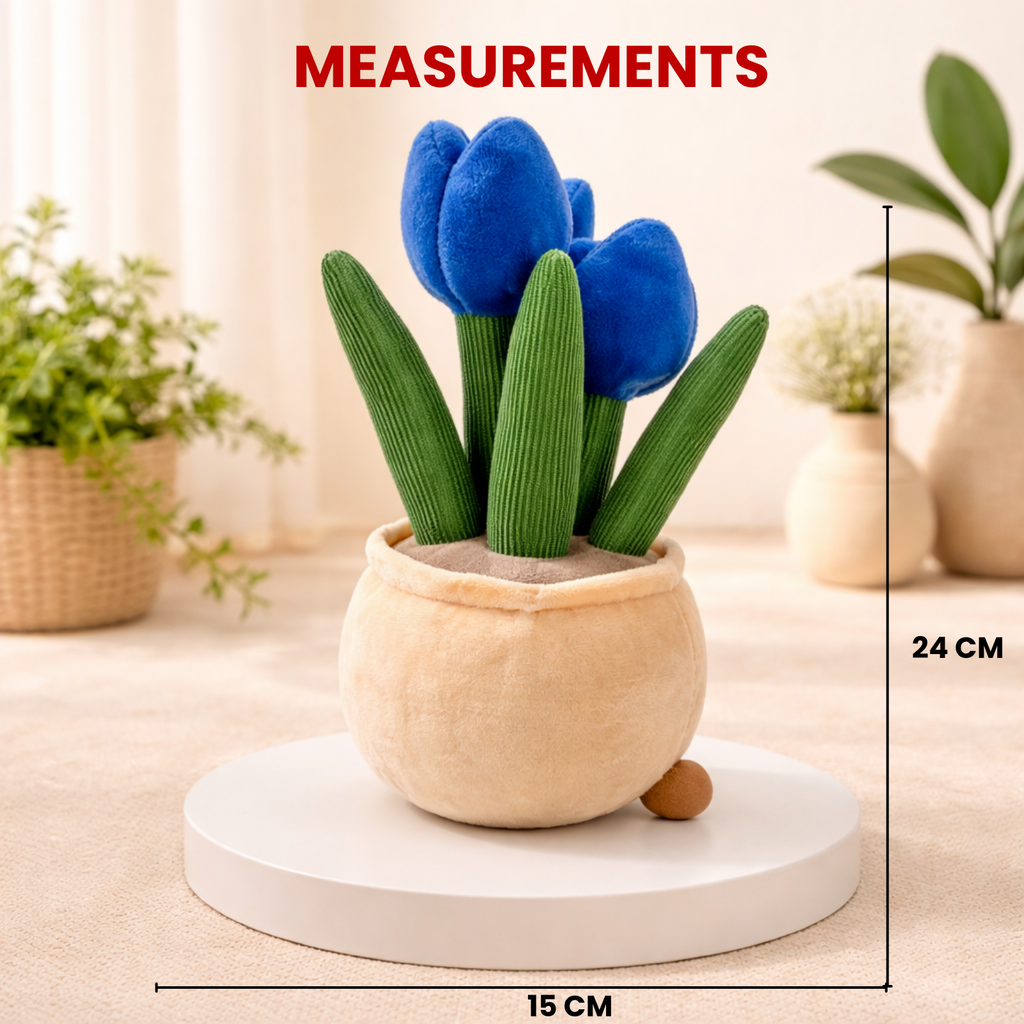 Bloom – The Smiling Flower Pot Plush Toy