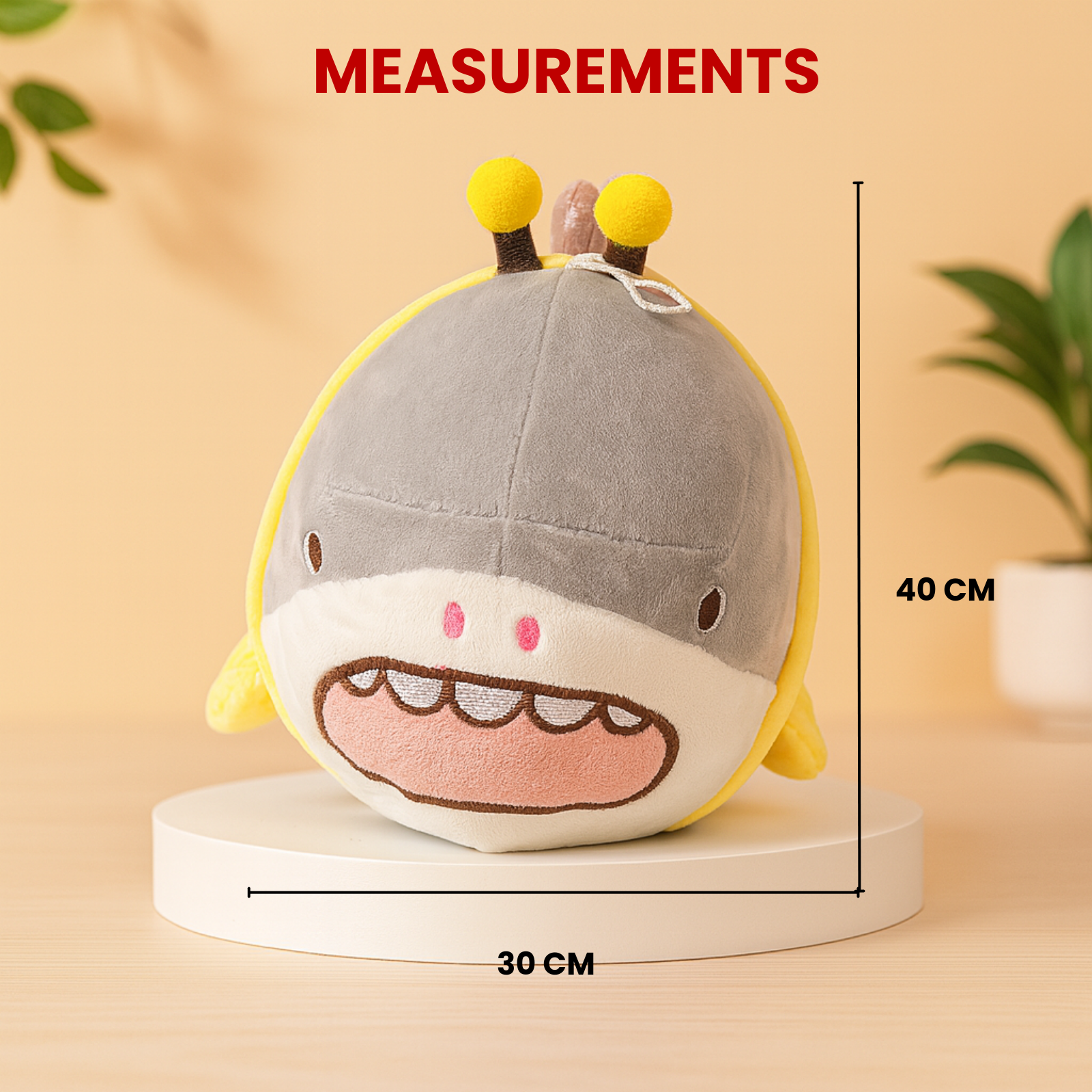 Finn – The Hooded Shark Plush Soft Toy