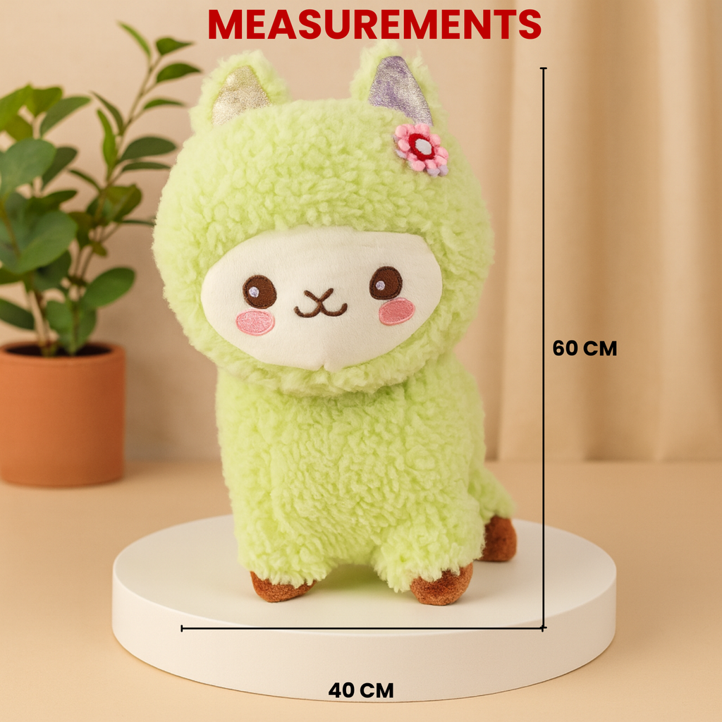 Alba – The Flower Alpaca Plush Soft Toy