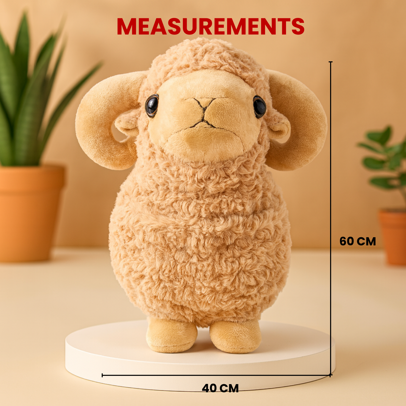 Wooly – The Fluffy Sheep Plush Soft Toy