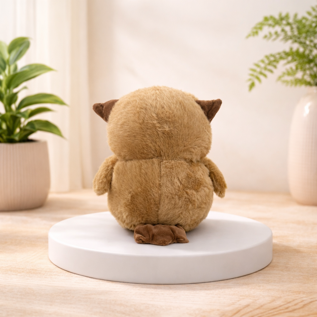 Orin – The Glitter Eye Owl Plush Toy