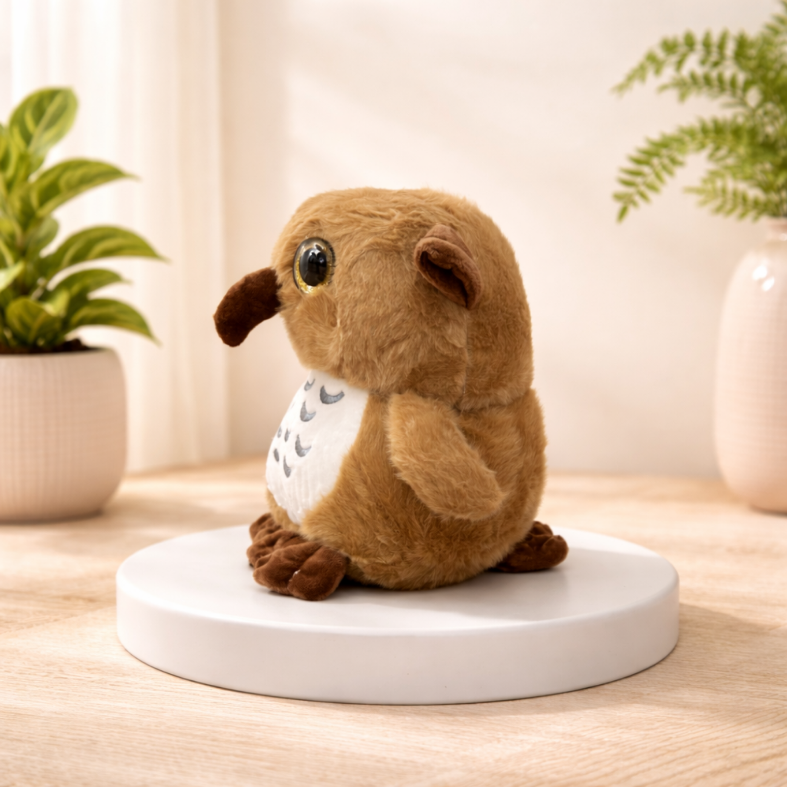 Orin – The Glitter Eye Owl Plush Toy