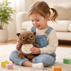Orin – The Glitter Eye Owl Plush Toy