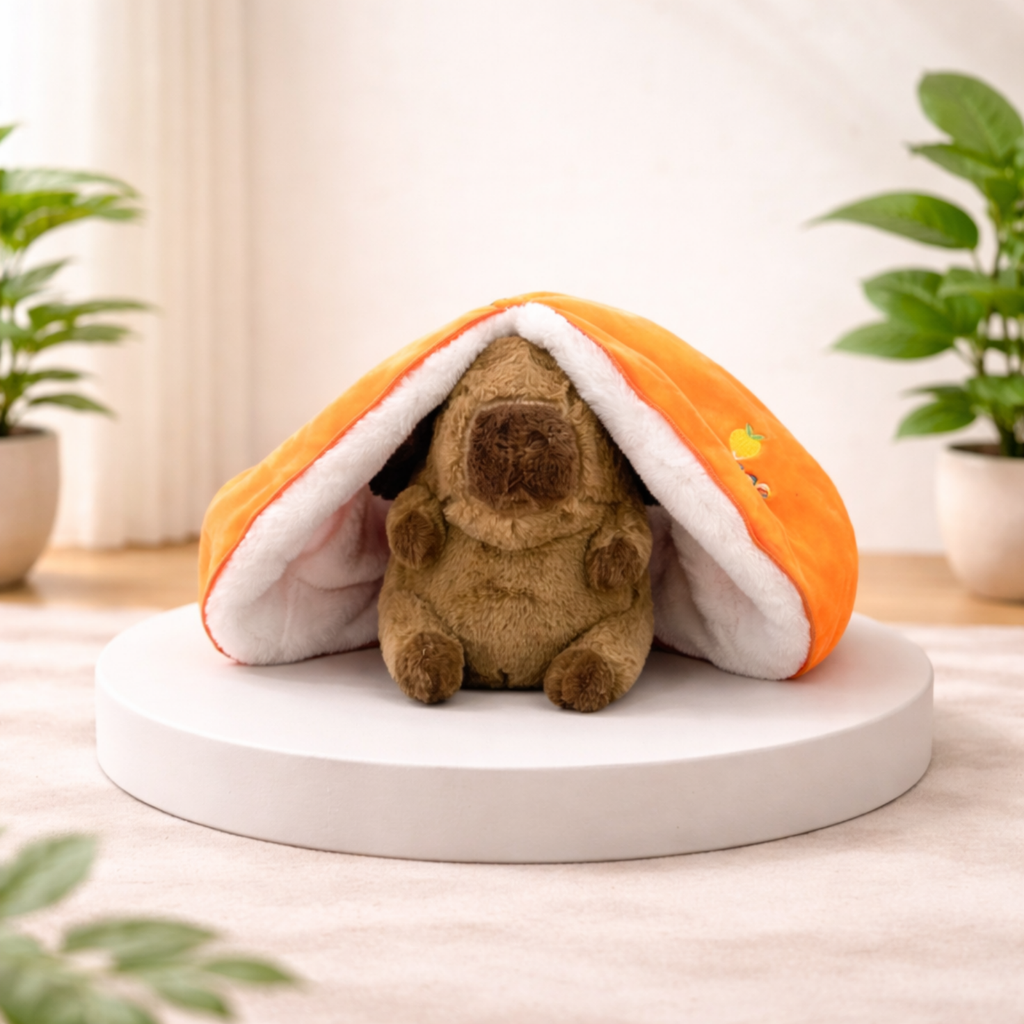 Capo – The Carrot Capybara Plush Toy