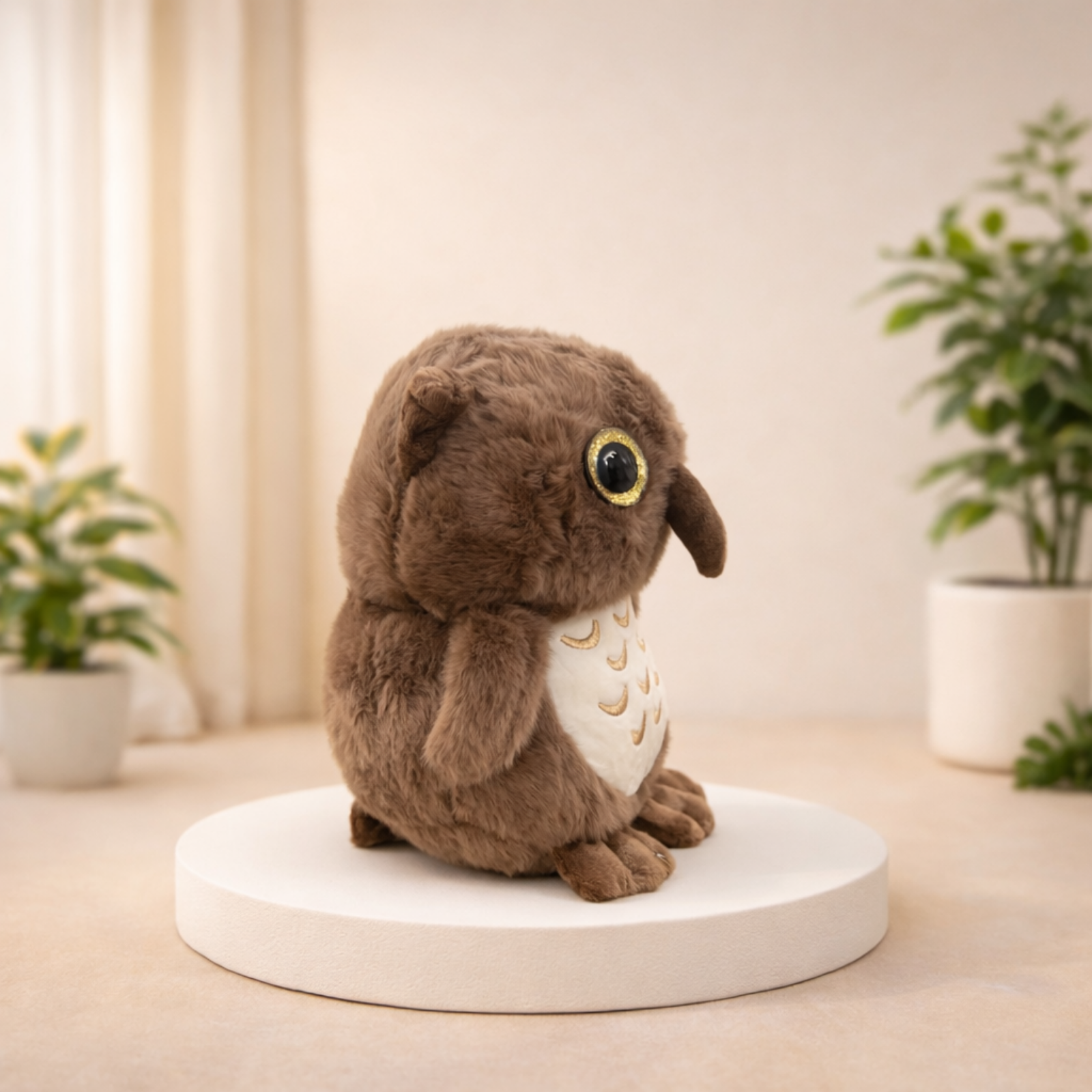 Orin – The Glitter Eye Owl Plush Toy