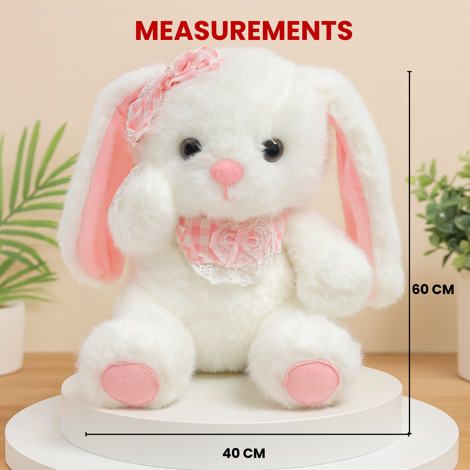 Lily – The Twin Bunny Plush Soft Toy