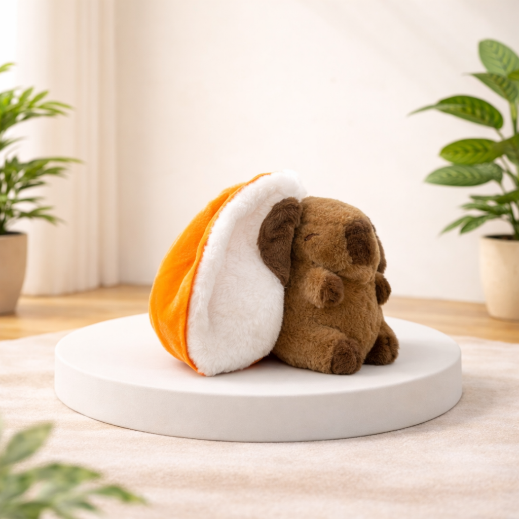 Capo – The Carrot Capybara Plush Toy