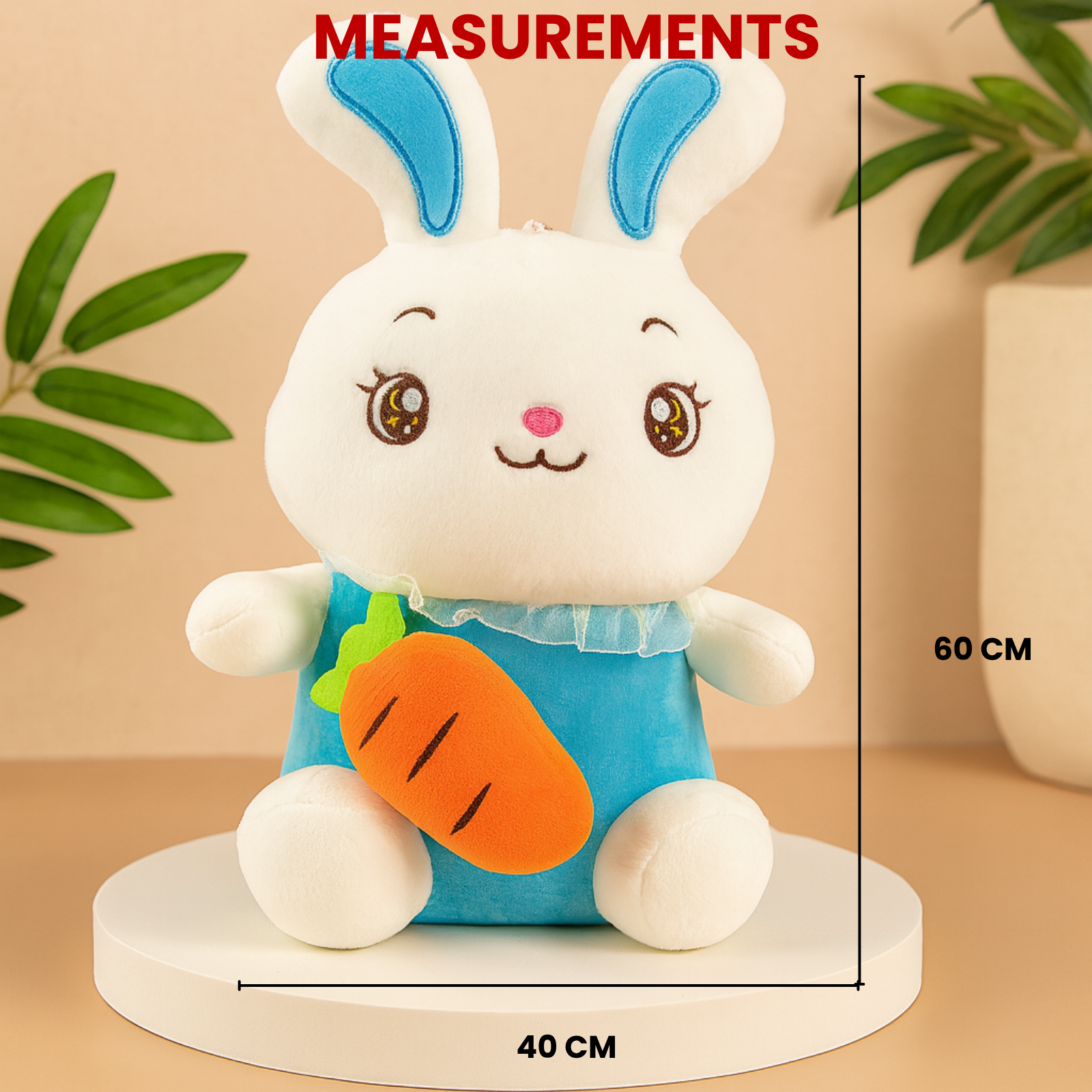 Carla – The Carrot Bunny Plush Soft Toy