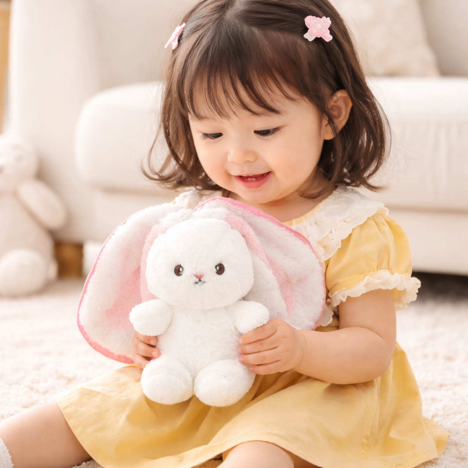 Bianca – The Strawberry Bunny Plush Toy