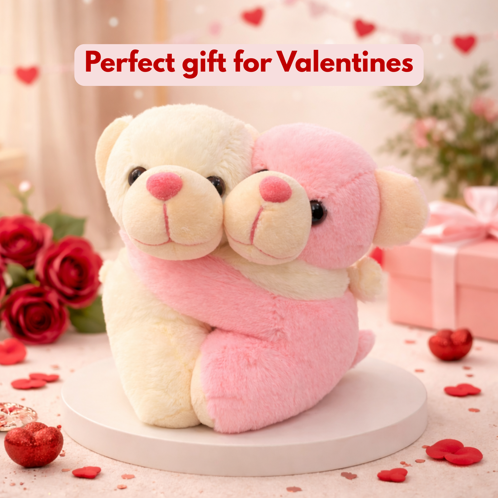 Lovie – The Hugging Teddy Bear Couple Soft Toy