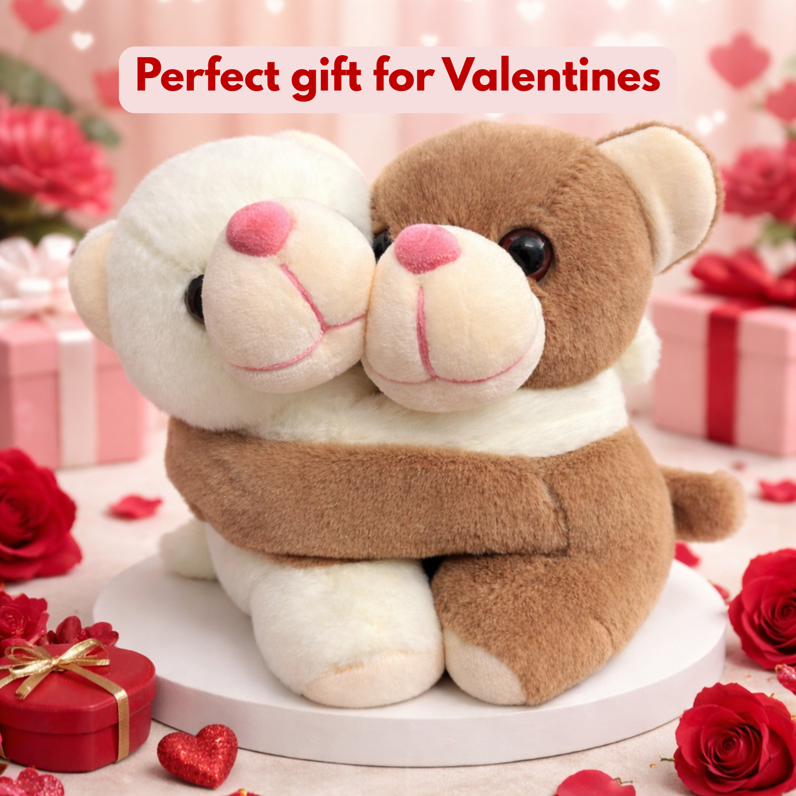 Lovie – The Hugging Teddy Bear Couple Soft Toy