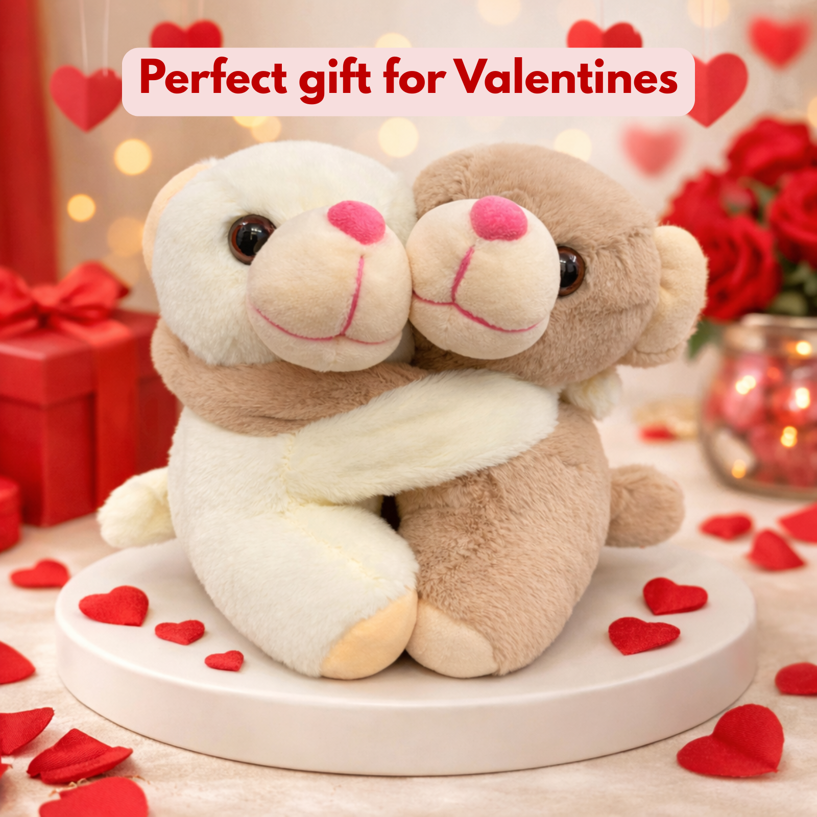 Lovie – The Hugging Teddy Bear Couple Soft Toy