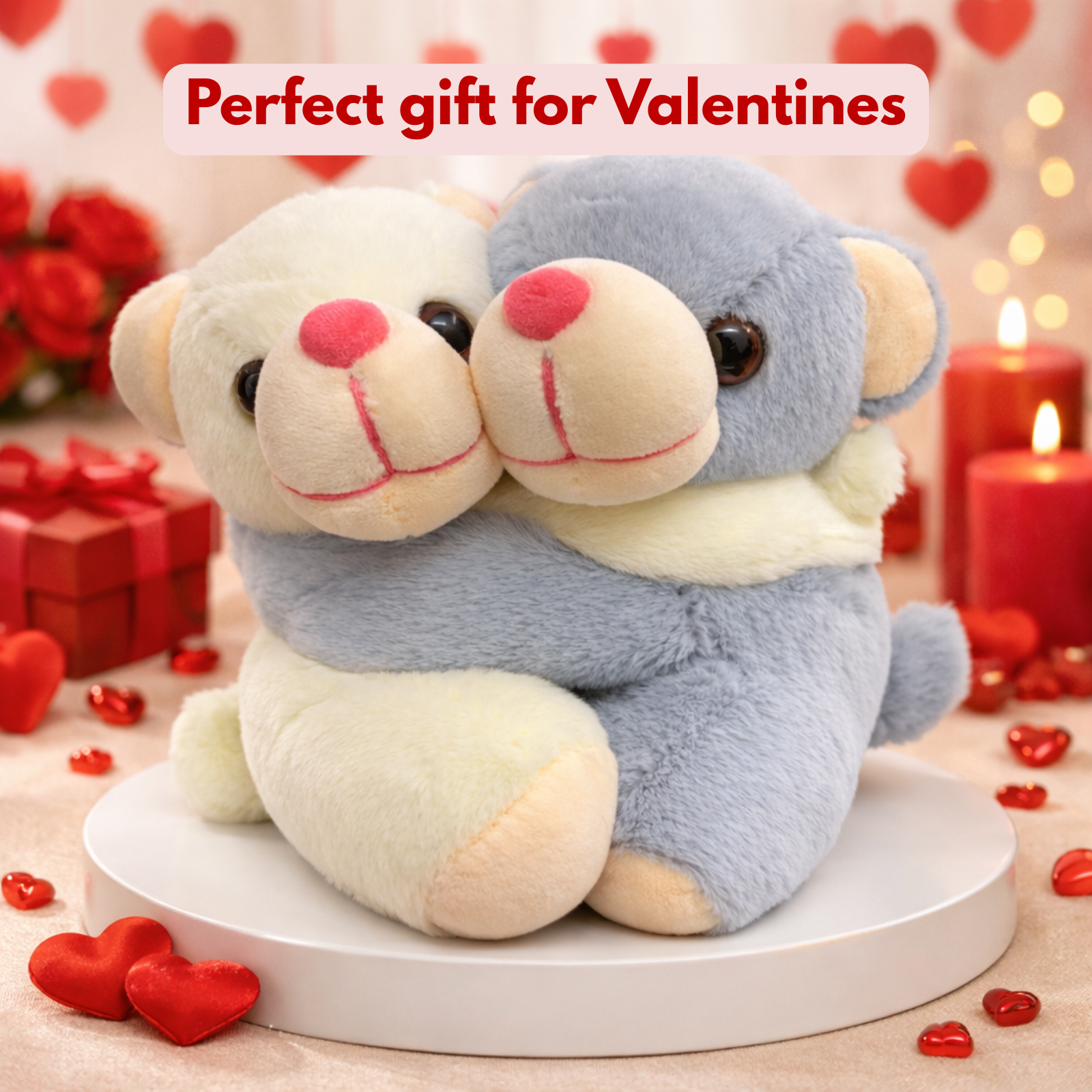 Lovie – The Hugging Teddy Bear Couple Soft Toy