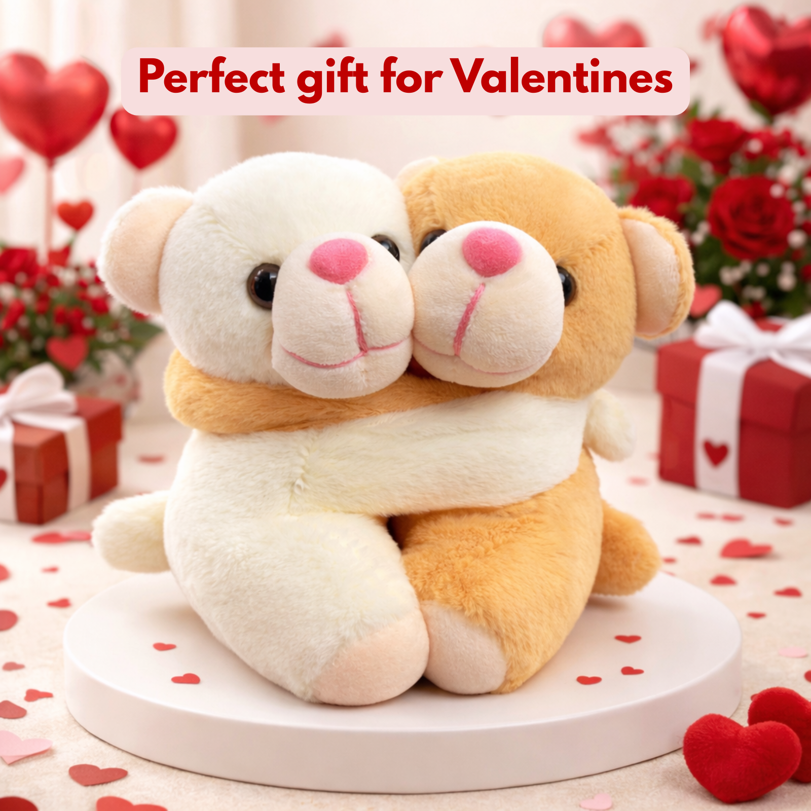 Lovie – The Hugging Teddy Bear Couple Soft Toy