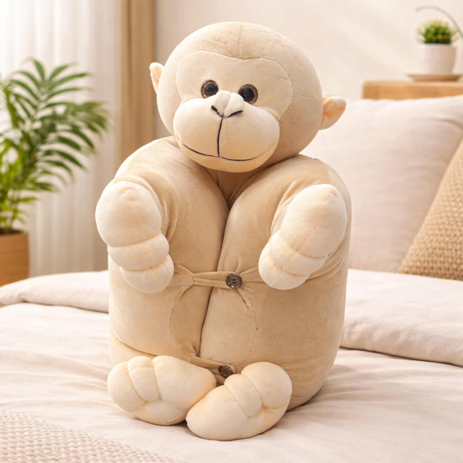 Momo – The Monkey Plush Pillow Toy