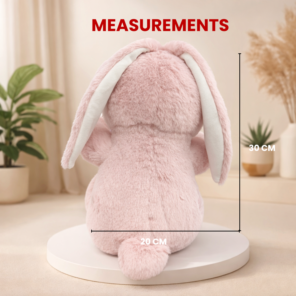 Snowbell – The Bow Bunny Plush Soft Toy