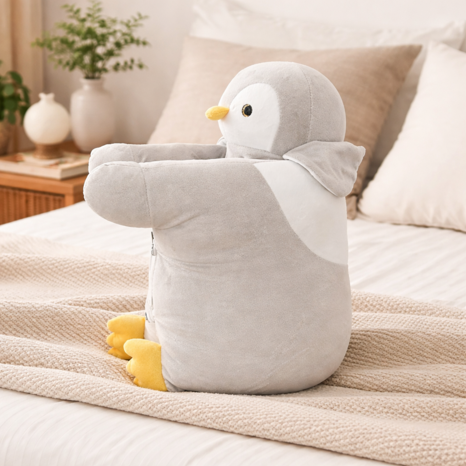 Pebble – The Penguin Plush Pillow Toy