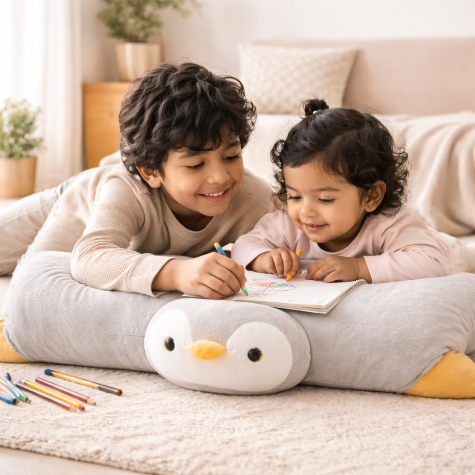 Pebble – The Penguin Plush Pillow Toy