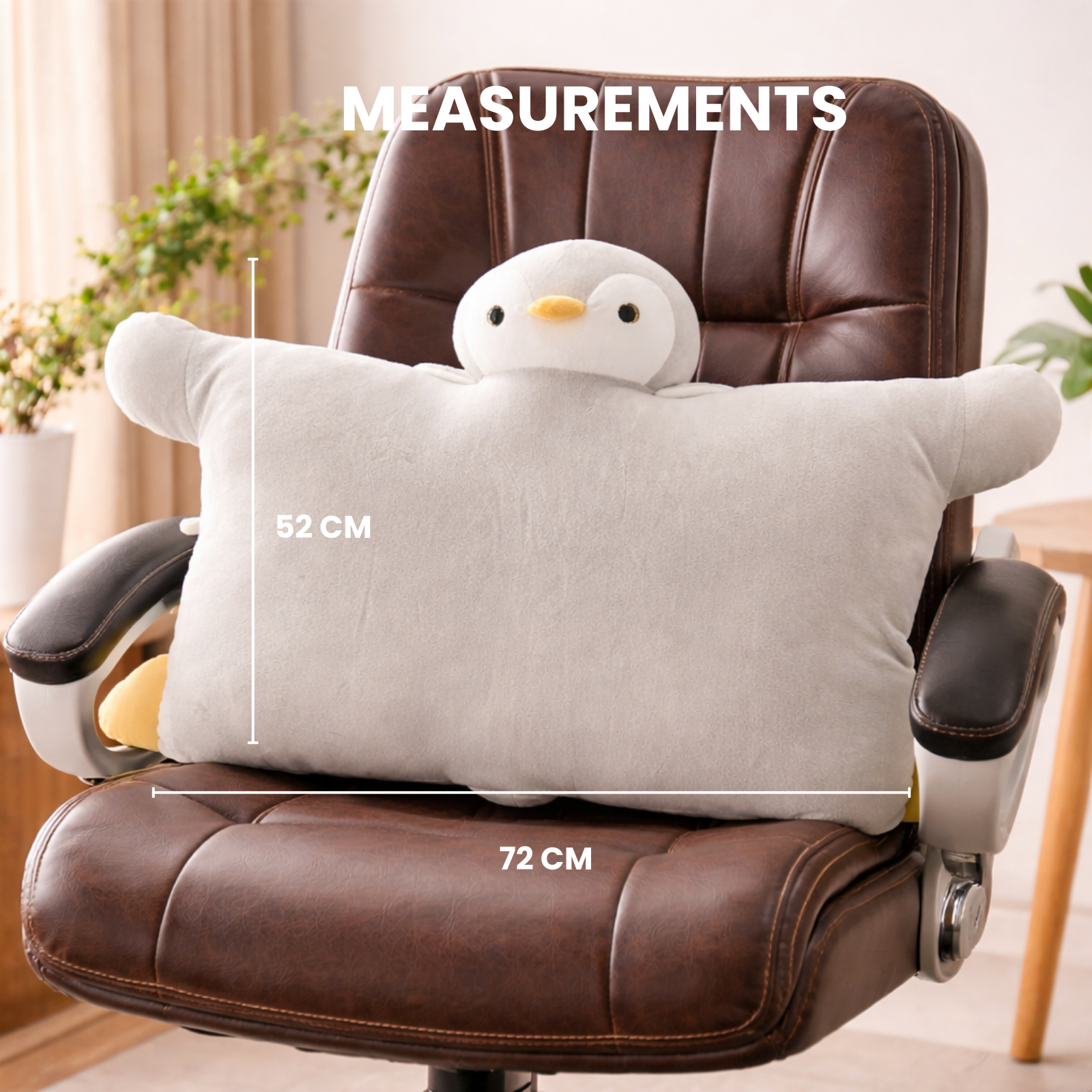 Pebble – The Penguin Plush Pillow Toy