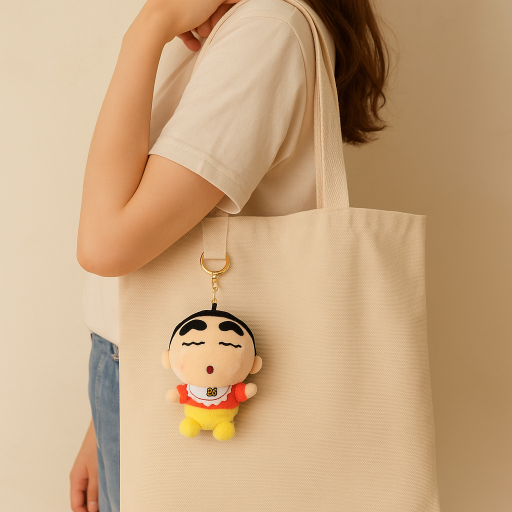 Cute Shin-Chan Plush Keychain